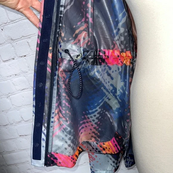 🚫SOLD! •🏃♀️NWOT |•ATHLETA•| Lava Hype Run Multicolor Jacket 🏃♀️ - Picture 12 of 16